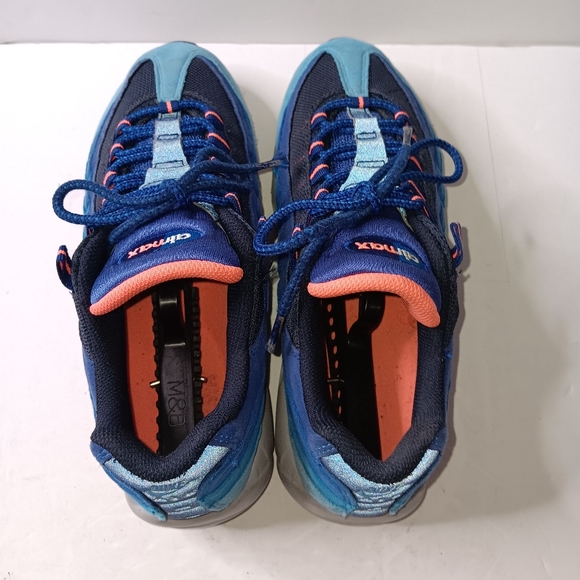 NIKE AIR MAX 95 - UNIVERSITY BLUE / BRIGHT MANGO - Picture 3 of 10